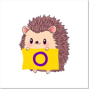 Hedgehog Intersex Pride Posters and Art